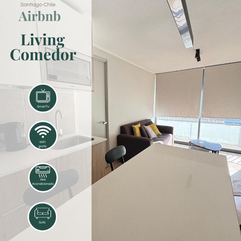 Espacio Único, Santiago Centro - Apartamento de 2 dormitorios - 5
