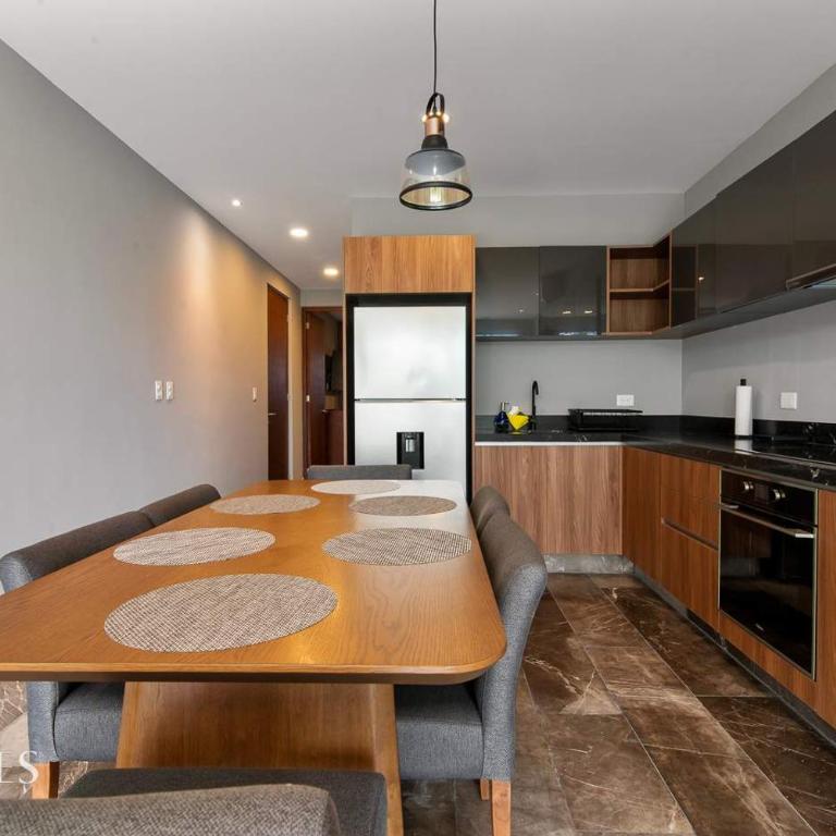 Stylish Pool View • 1BR w/Balcony • Sauna + Gym - Apartment - 19