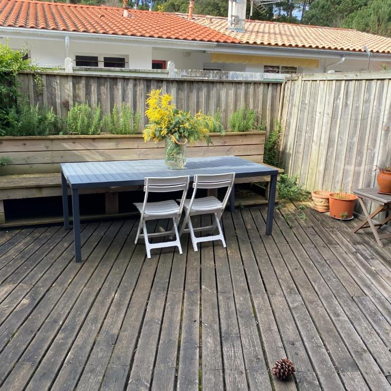 Appartement piscine Cap Ferret 50m du Bassin et des commerces - Appartement avec Terrasse - 4