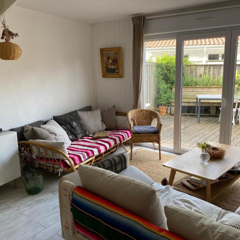 Appartement piscine Cap Ferret 50m du Bassin et des commerces - Appartement avec Terrasse - 5