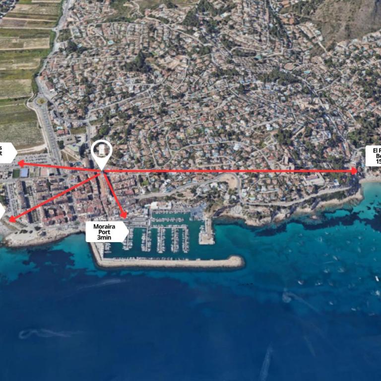 Flat 58 - City Center Moraira - Three-Bedroom Premium Apartment - 32