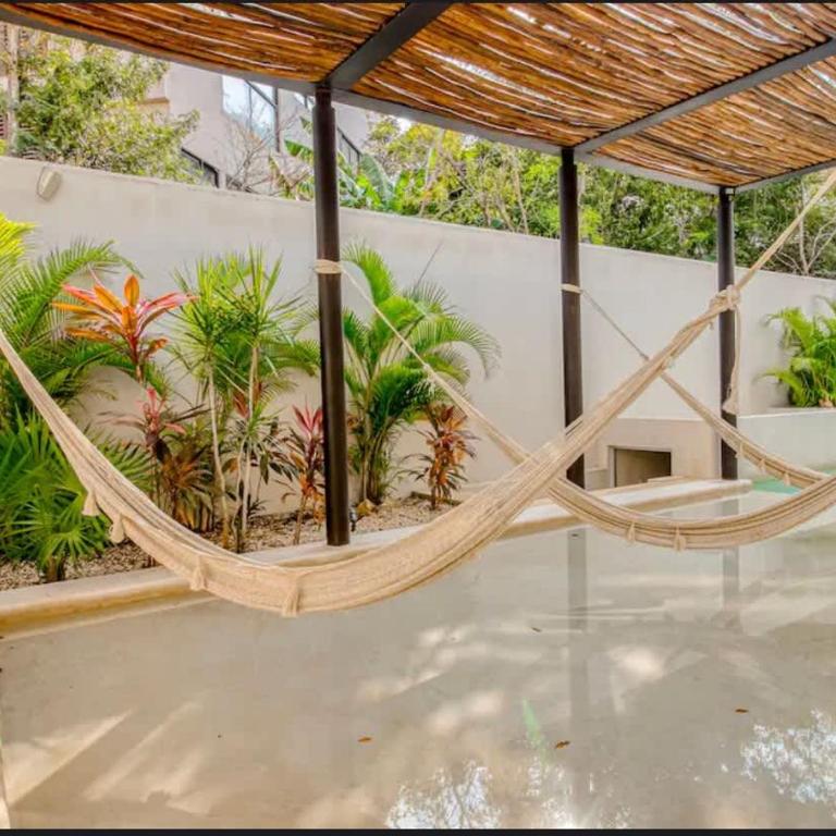 Tulum Center family double suite four guest with free parking pool AC kitchenette near Beach - Apartment - 16
