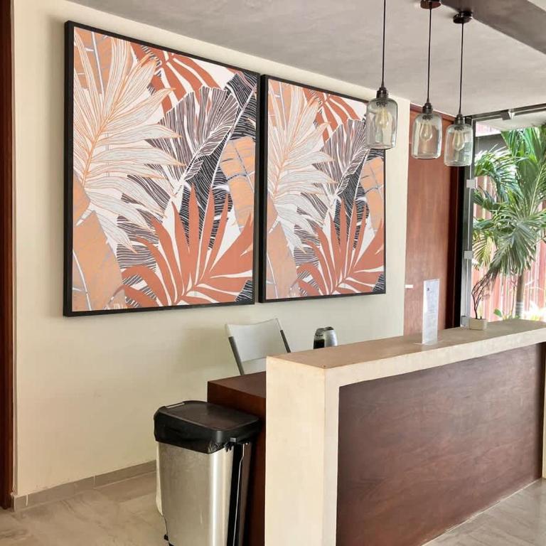 Tulum Center family double suite four guest with free parking pool AC kitchenette near Beach - Apartment - 17