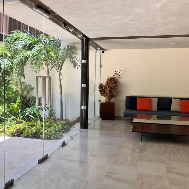 Tulum Center family double suite four guest with free parking pool AC kitchenette near Beach - Apartment - 35