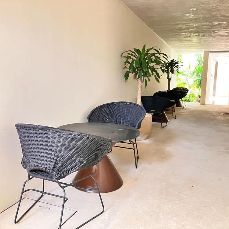 Tulum Center family double suite four guest with free parking pool AC kitchenette near Beach - Apartment - 39