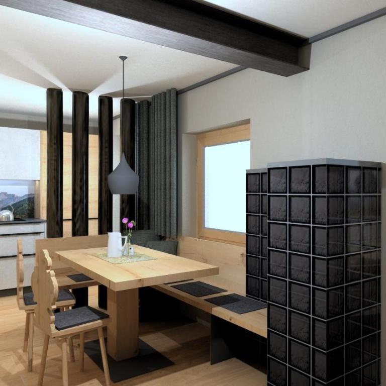 Obersanterhof - Apartment mit 1 Schlafzimmer und Balkon - 1
