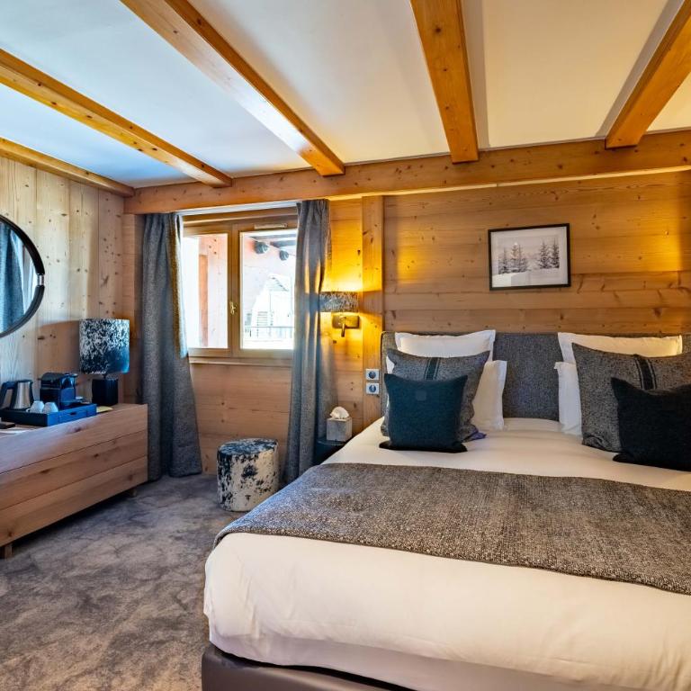 Hotel Le Carlina Courchevel 1850 - Chambre Supérieure Lit Queen-Size - 7