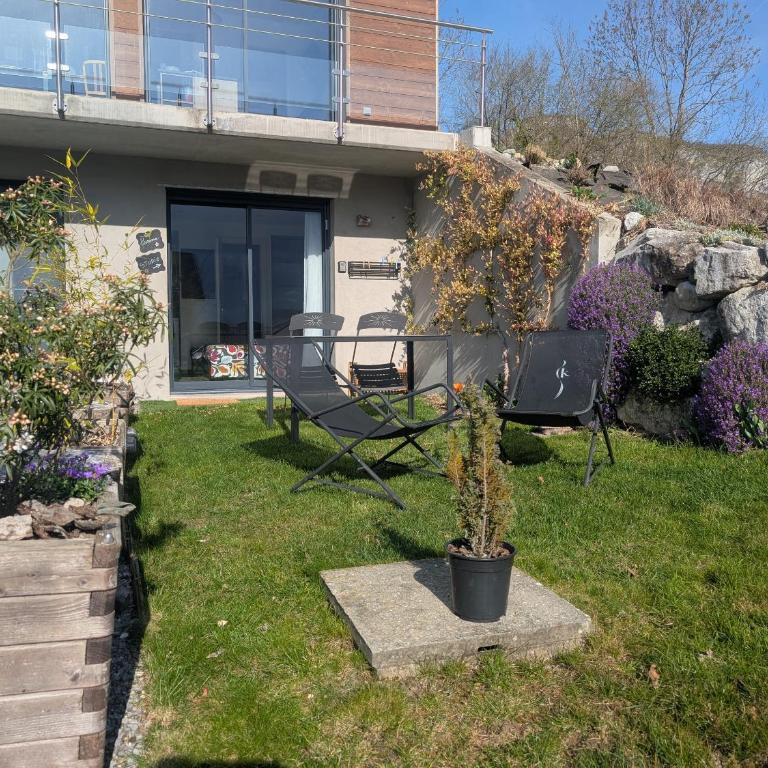 Studio à la campagne au bout du lac d'Annecy - Appartement 1 Chambre - 10