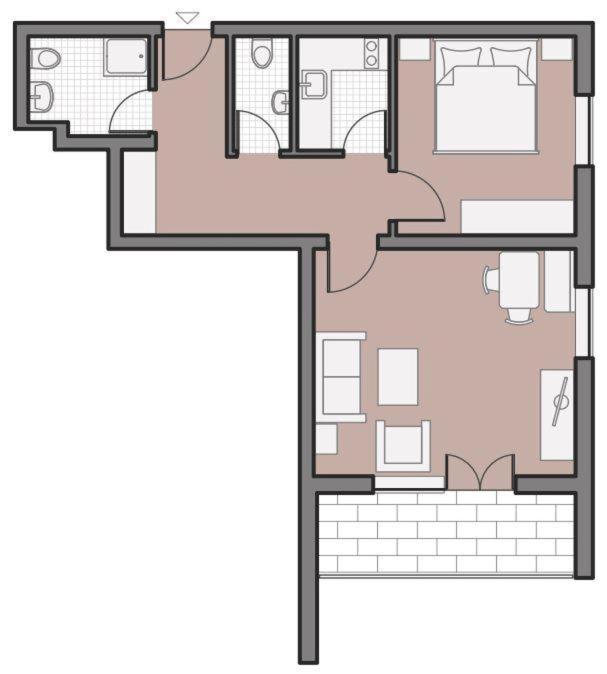 Allgäuer Bergblick - Apartment mit Dusche - 7