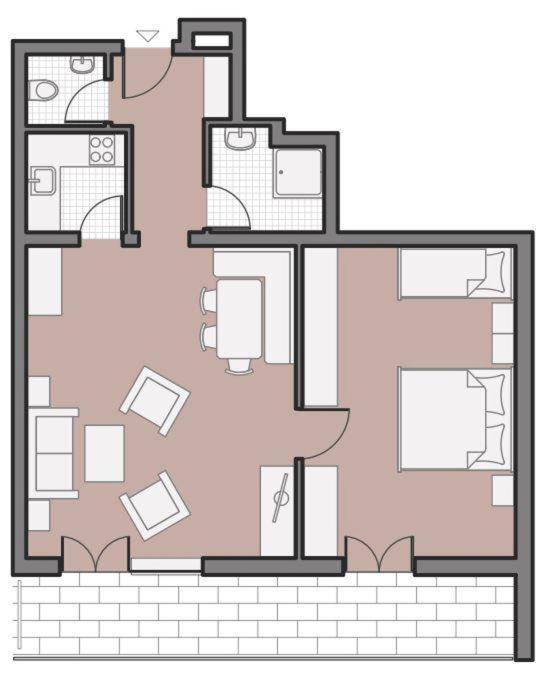 Allgäuer Bergblick - Apartment mit Bad - 9