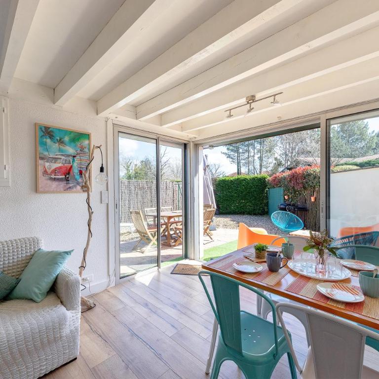 Villa 13 - En duplex jardin privé à 400m du lac - Casa con 2 Camere da Letto - 8