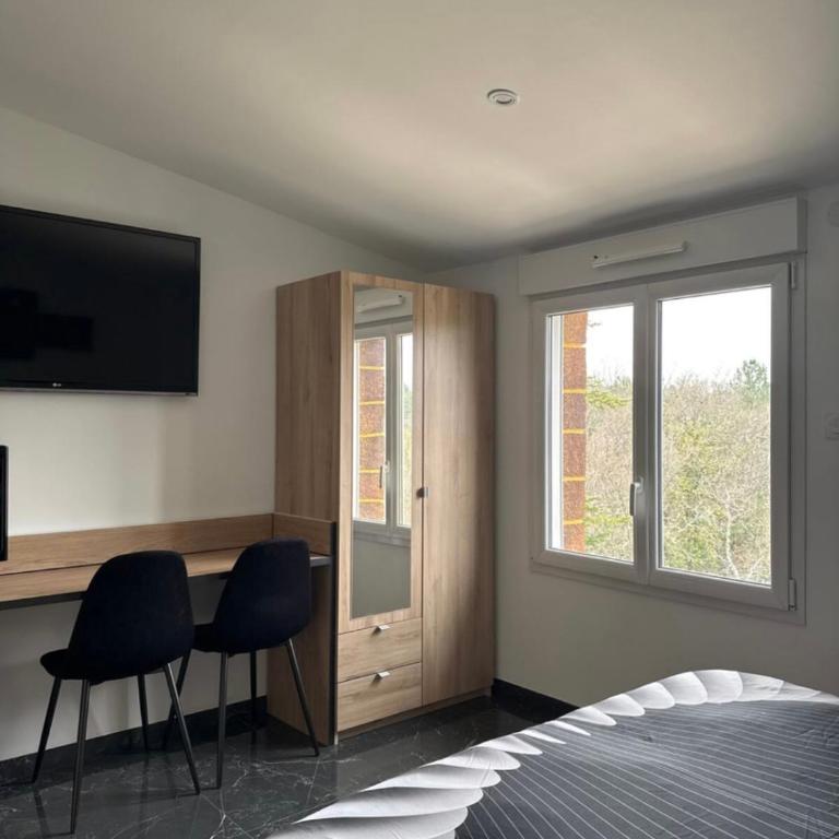 Chambre hotes avec vue panoramique sur la foret - Chambre Double - Vue sur Montagne - 5