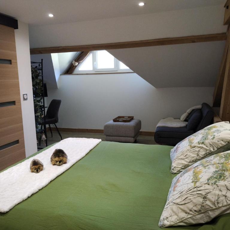 Chambre d'hôtes LES BRIMBELLES - Chambre Familiale - 7