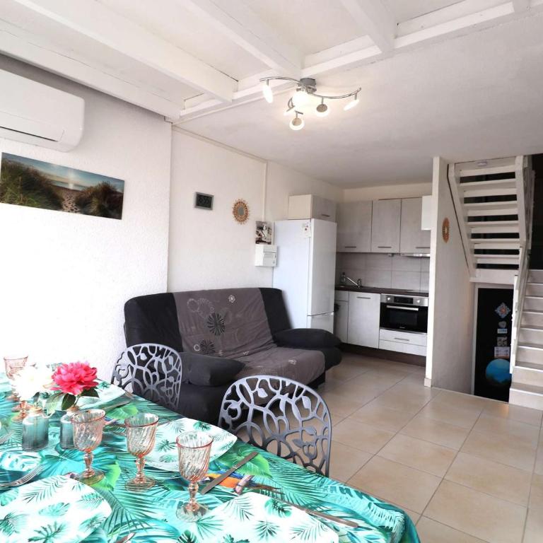 Duplex familial 6 pers avec clim et parking, proche plage - FR-1-307-279 - Apartment - 12