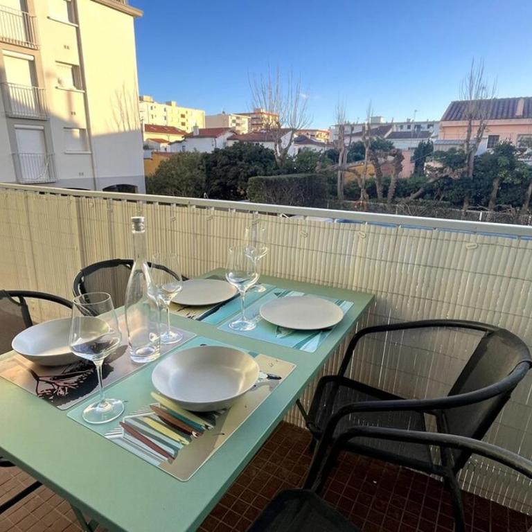 Le Candie T3 Bord de Mer Piscine et Parking - Appartement 2 Chambres - 25