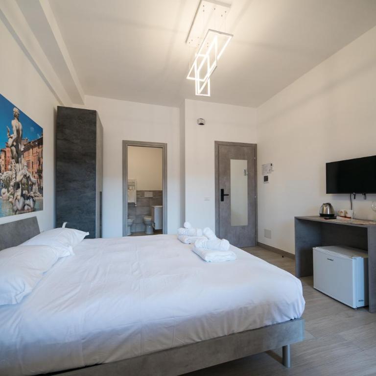 Domus Garbatella - Deluxe Double Room with Balcony - 10