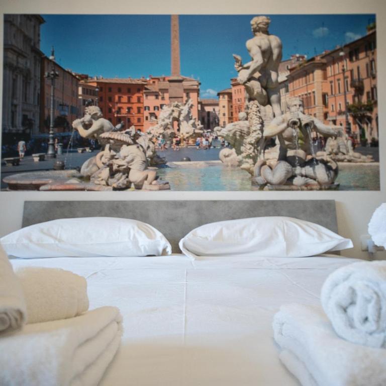 Domus Garbatella - Deluxe Double Room with Balcony - 2