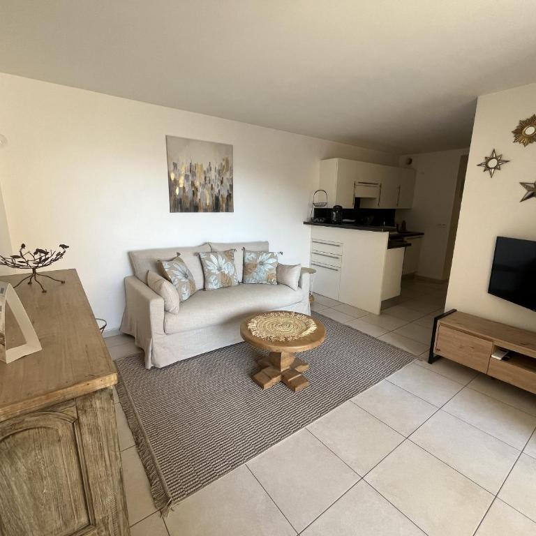 Frejus Plage Le Capitole T2 35m2 Climatise balcon - Apartment mit Meerblick - 9