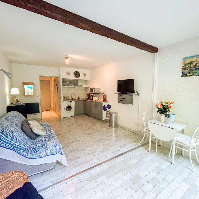 Studio rez de jardin dans résidence avec piscine - Studio - 11