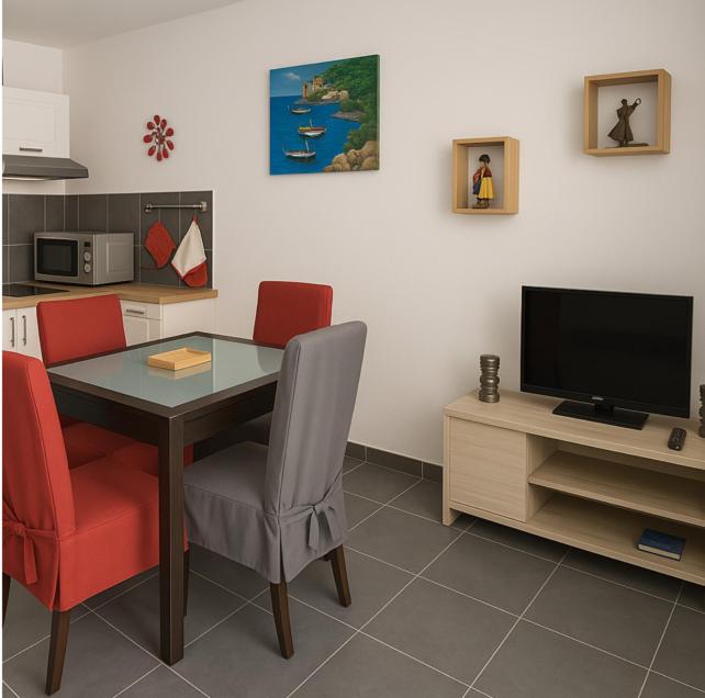 2 pièces dans villa avec piscine & parking -Cannes à 10 mns - Apartamento de 1 dormitorio - 16