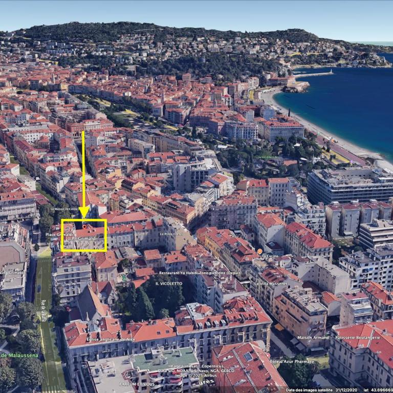 New! Remodeled Appartement in the Heart of Nice, Beach 3 min, 2BR, AC, Elevator, Amazing little terrace, Best Location! - Appartement 2 Chambres - 29