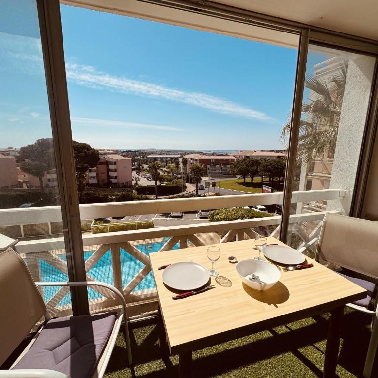 Sete T2 avec piscine, parking, proche des plages - Apartamento con vistas a la piscina - 3