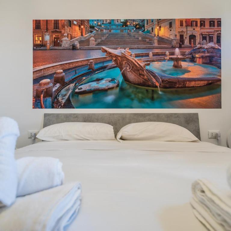 Domus Garbatella - Double Room with Balcony - 7