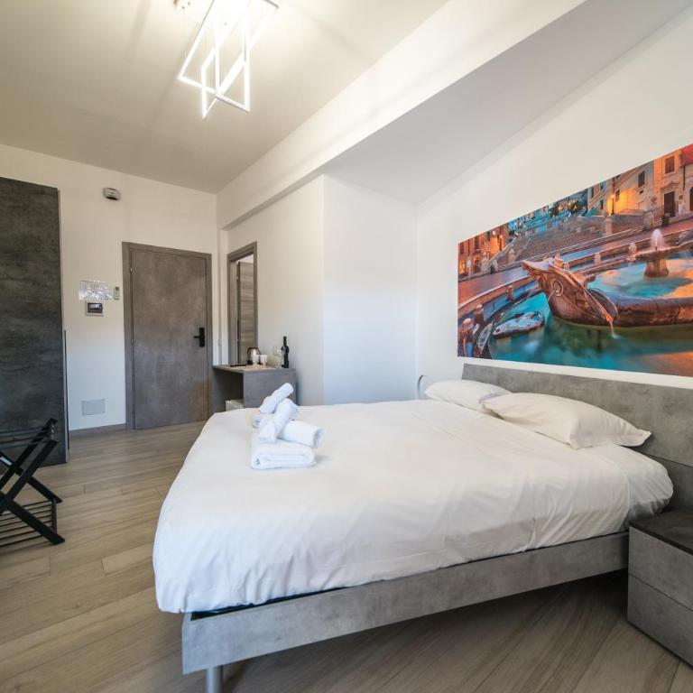 Domus Garbatella - Double Room with Balcony - 8