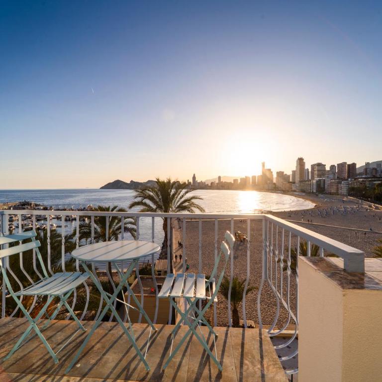 Apartamentos Brisas del Poniente - Apartamento de 1 dormitorio con balcón y vistas al mar - 3