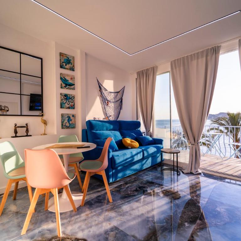 Apartamentos Brisas del Poniente - Apartamento de 1 dormitorio con balcón y vistas al mar - 16
