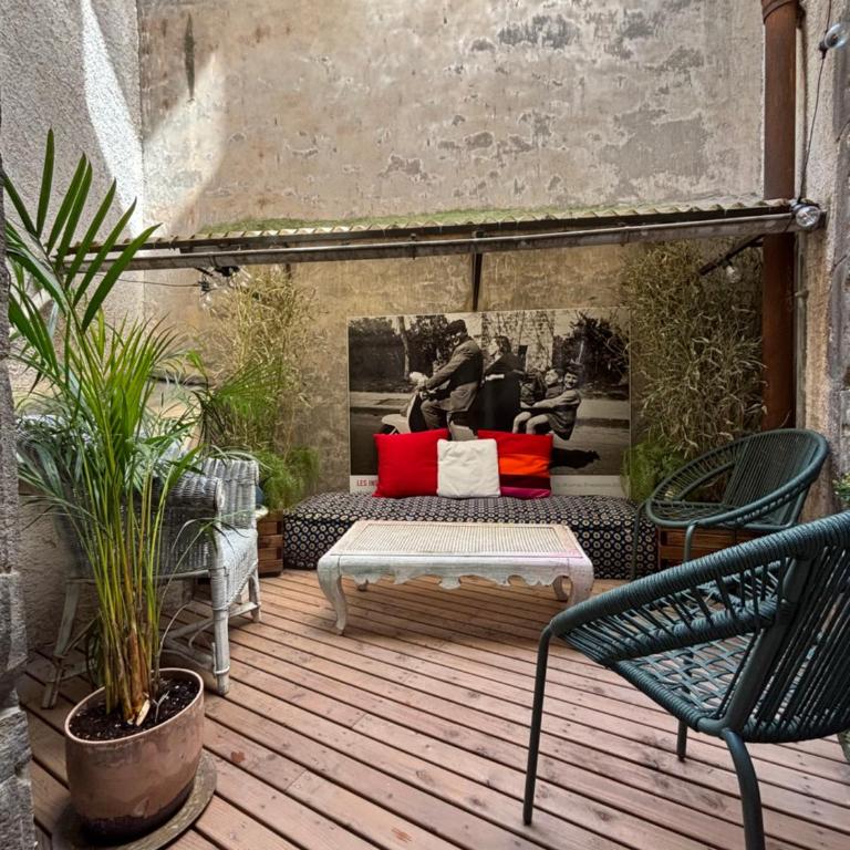 Les Fougères #MaisonSavaron - 52m2 - Terrasse - Appartement 1 Chambre - 21