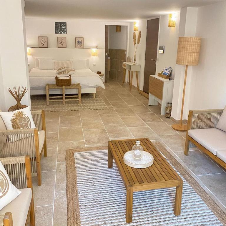 Location de chambre Villa les allamandas - Chambre Double avec Salle de Bains Privative - 58