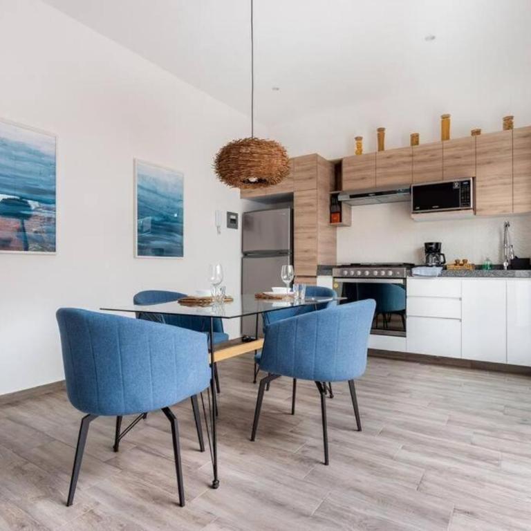 2 - Apartamento Privado Cama King Size, Terraza Privada Roma Sur - Apartamento de 2 dormitorios con terraza - 14