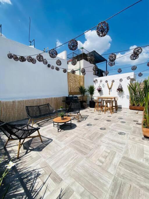 2 - Apartamento Privado Cama King Size, Terraza Privada Roma Sur - Apartamento de 2 dormitorios con terraza - 16