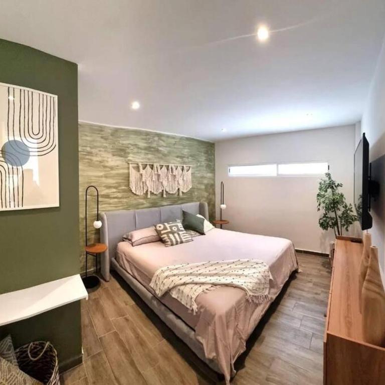 0 - Suite de Lujo Confort Cama Queen Size Roma Sur - One-Bedroom Apartment - 4