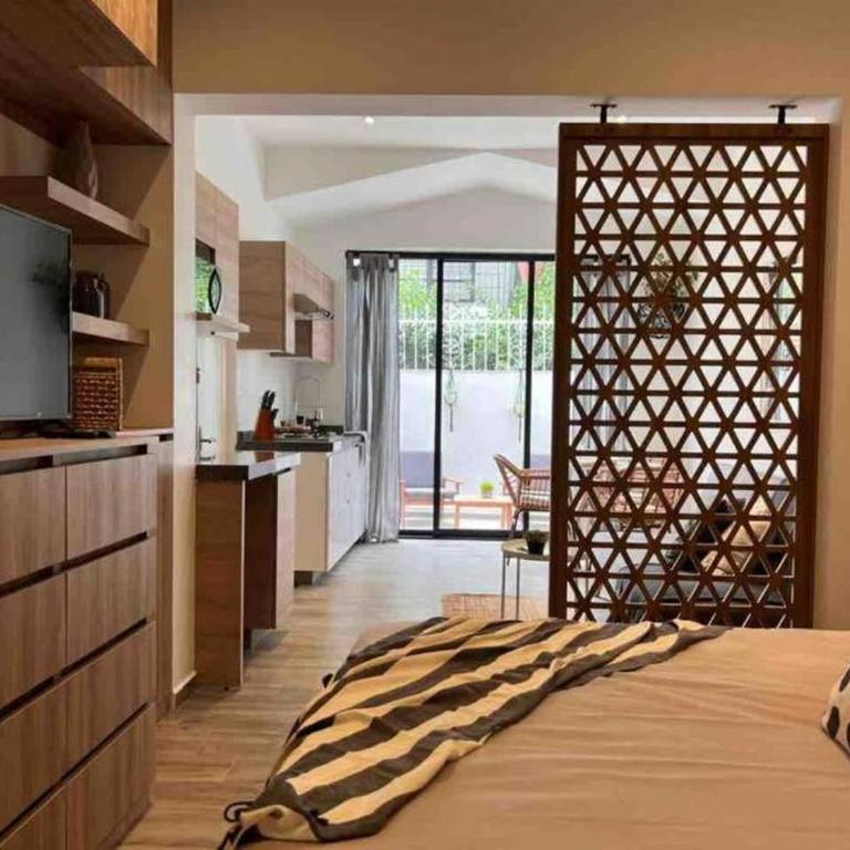 1 - Loft Privado Cama King Size Roma Sur - One-Bedroom Apartment - 2