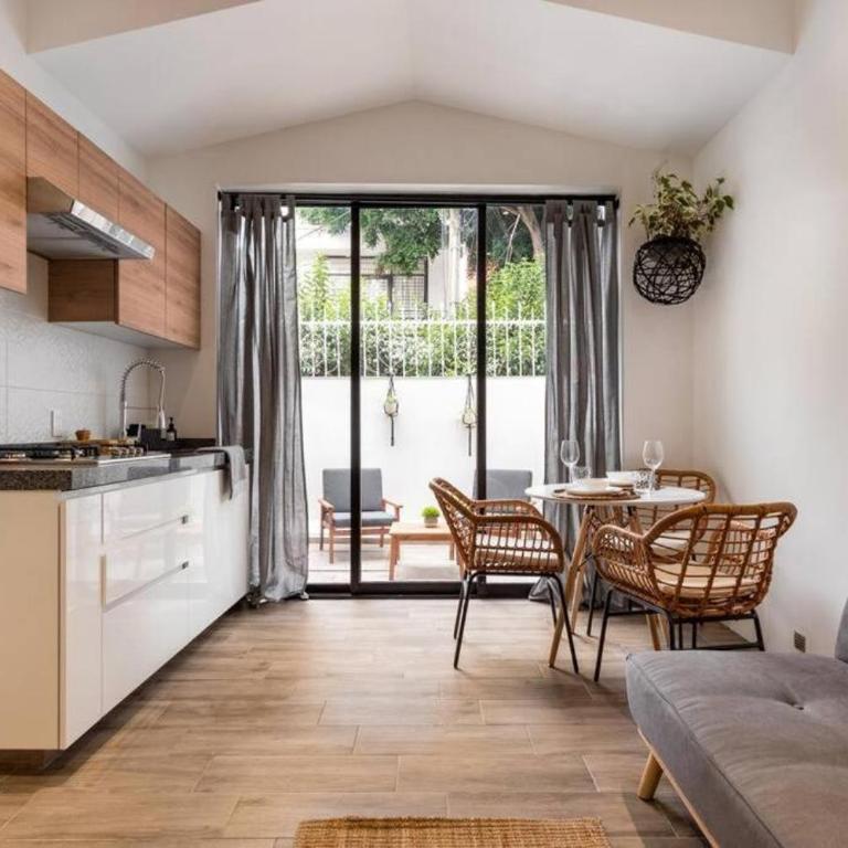 1 - Loft Privado Cama King Size Roma Sur - One-Bedroom Apartment - 8