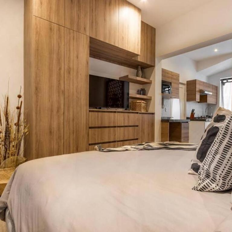 1 - Loft Privado Cama King Size Roma Sur - One-Bedroom Apartment - 14