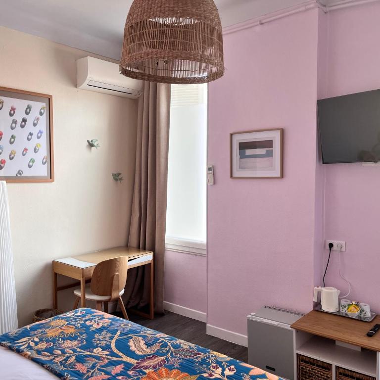 Hôtel Eden - La Baigneuse - Chambre Double Classique avec Vue sur la Cour - 14