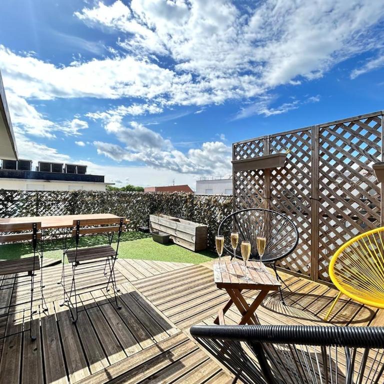 Rooftop 6 pers, 2 Sdb avec terrasse - Apartamento de 3 dormitorios - 2
