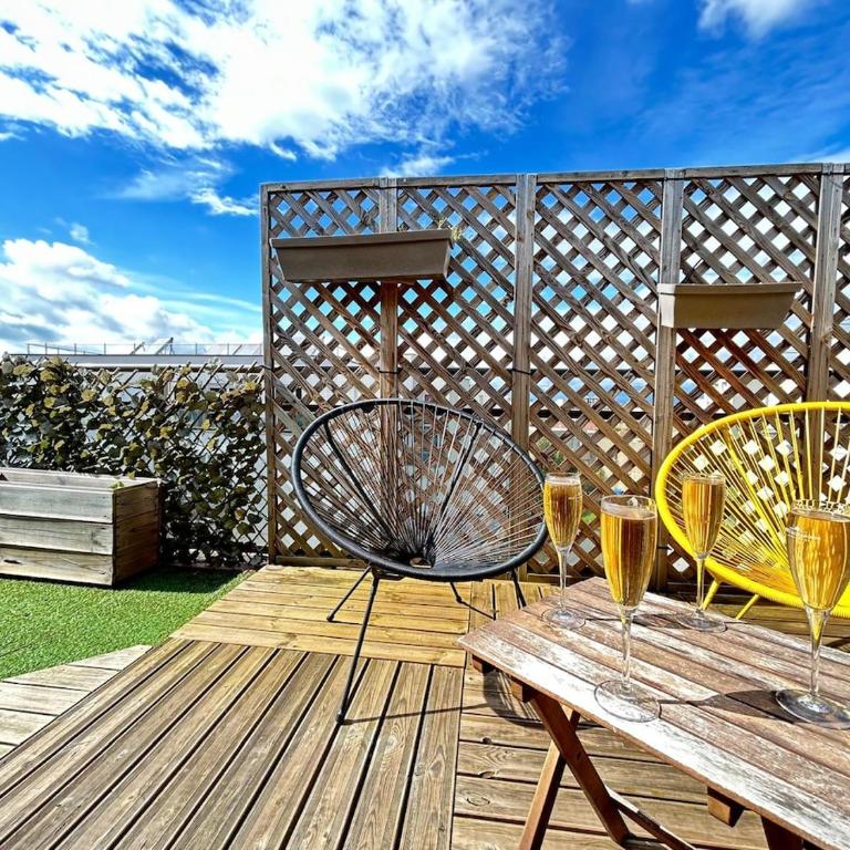 Rooftop 6 pers, 2 Sdb avec terrasse - Apartamento de 3 dormitorios - 22