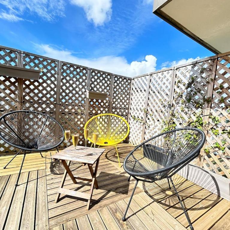 Rooftop 6 pers, 2 Sdb avec terrasse - Apartamento de 3 dormitorios - 33