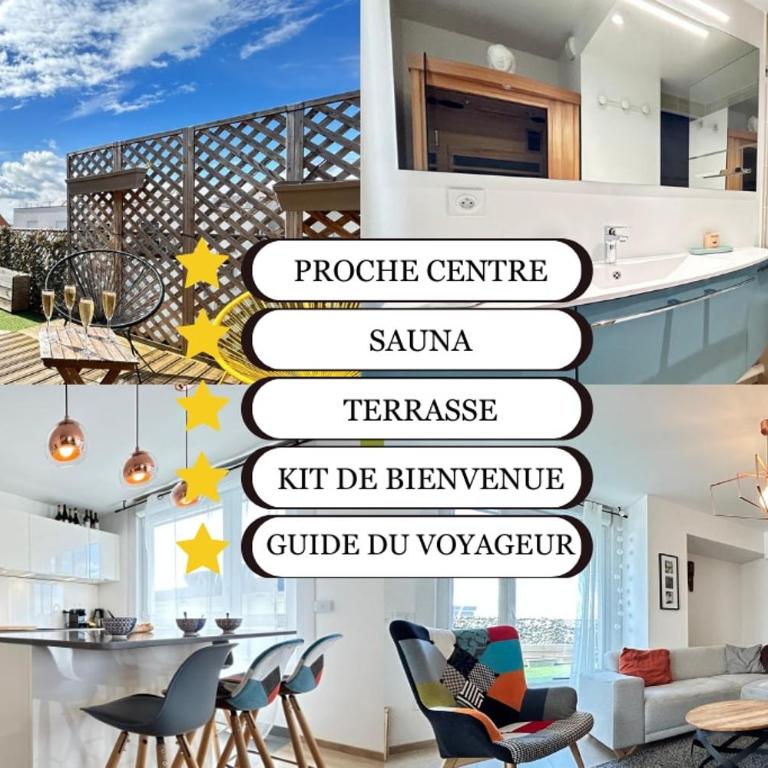 Rooftop 6 pers, 2 Sdb avec terrasse - Apartamento de 3 dormitorios - 34