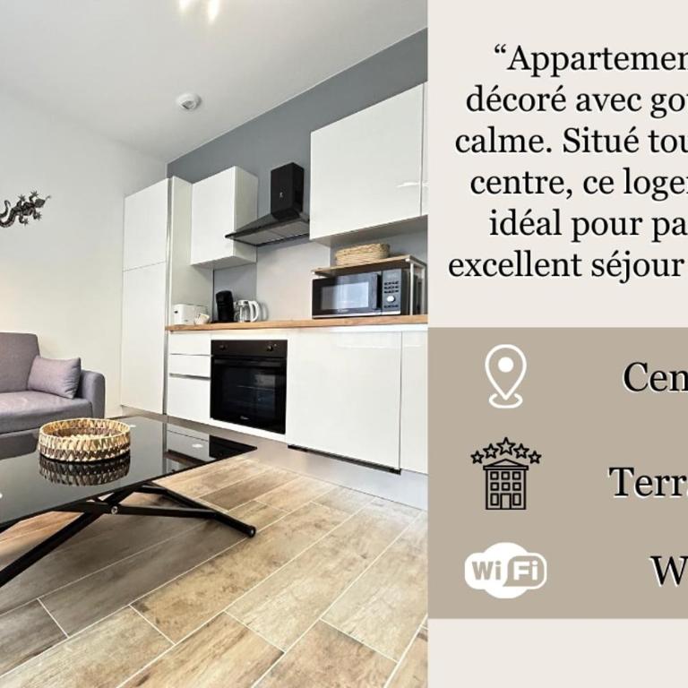 Chamonix magnifique duplex avec terrasse au centre - Apartment mit 1 Schlafzimmer - 7