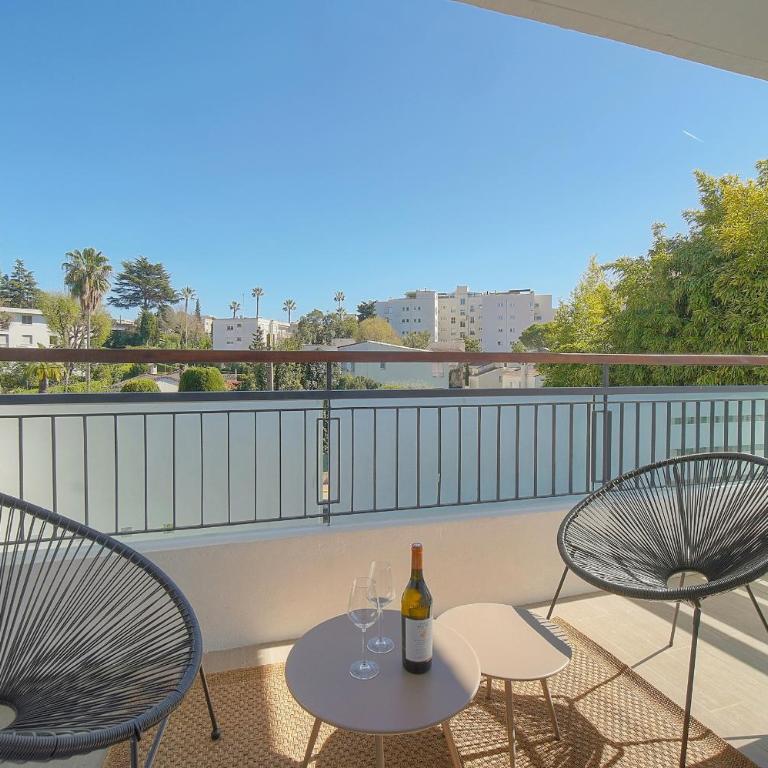 Elégant studio TERRASSE- proche PLAGES et CROISETTE A0B206 - Studio avec Terrasse - 2