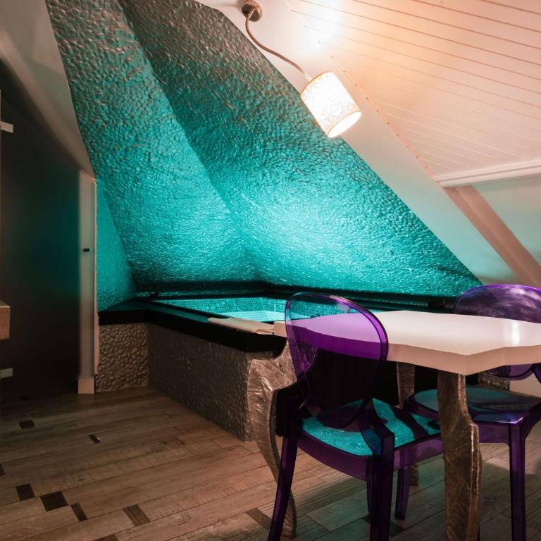 SuiteFrattini Private Spa - Chambre Lit King-Size avec Baignoire Spa - 10