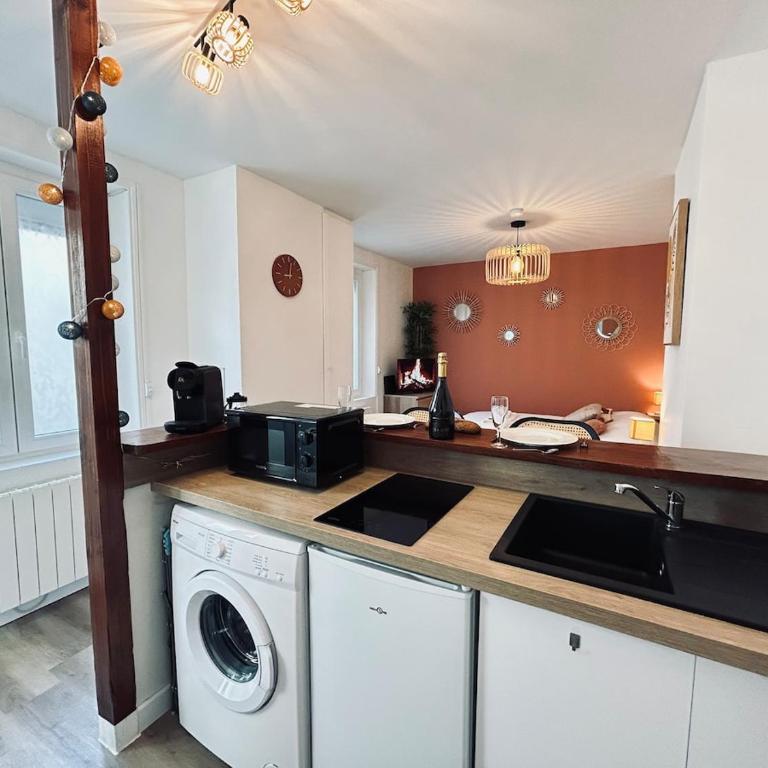 Chez Cath Studio neuf cosy proche centre-ville - Appartamento con 2 Camere da Letto - 5