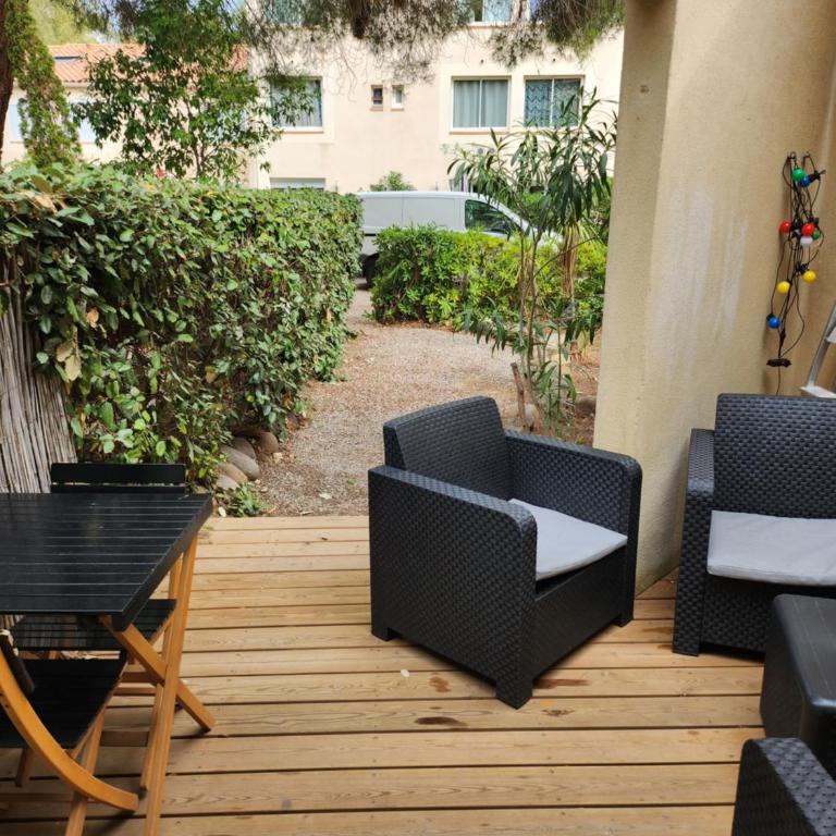 CALVI STUDIO TERRASSE PLAGe - Estudio con vistas al jardín - 1