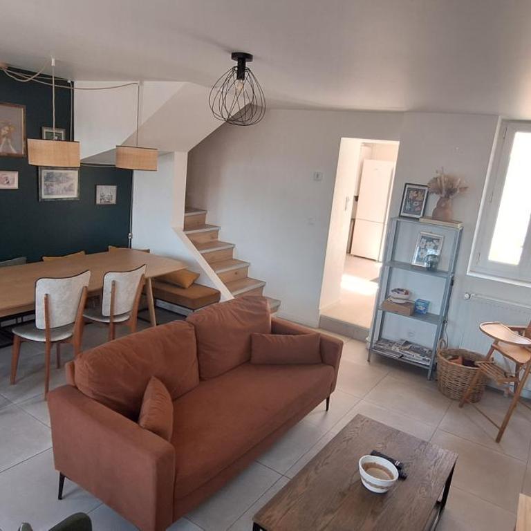 Jean Jaurès Maison Familiale 5 chambres 10 pers avec Extérieur - Linge & Ménage Inclus - Maison 5 Chambres - 40