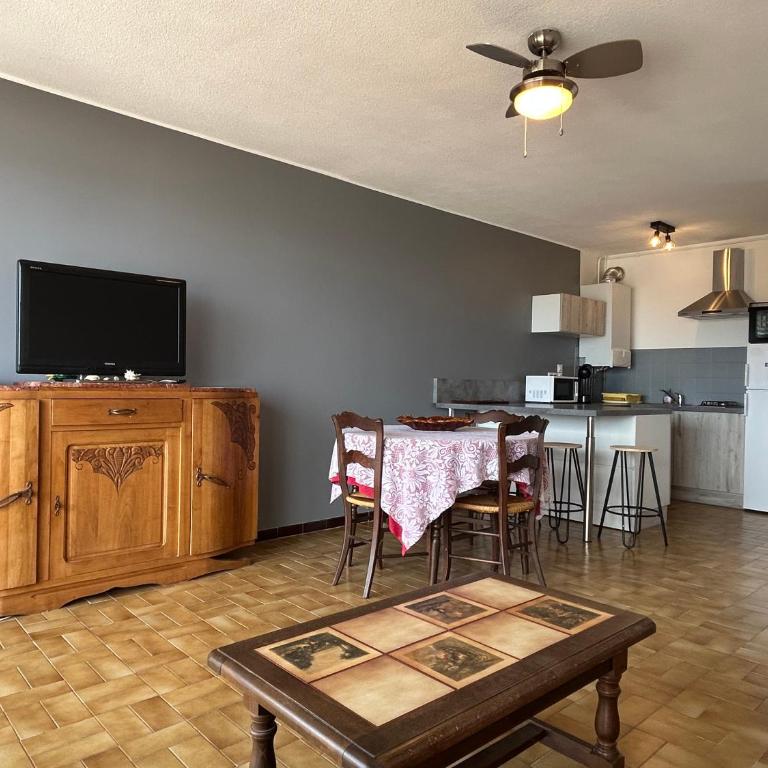 Appart 2 pièces - cabine 4 couchages BANYULS SUR MER BN130-B45 - One-Bedroom Apartment with Sea View and Terrace - 9